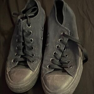 Converse Dark Canvas Sneakers